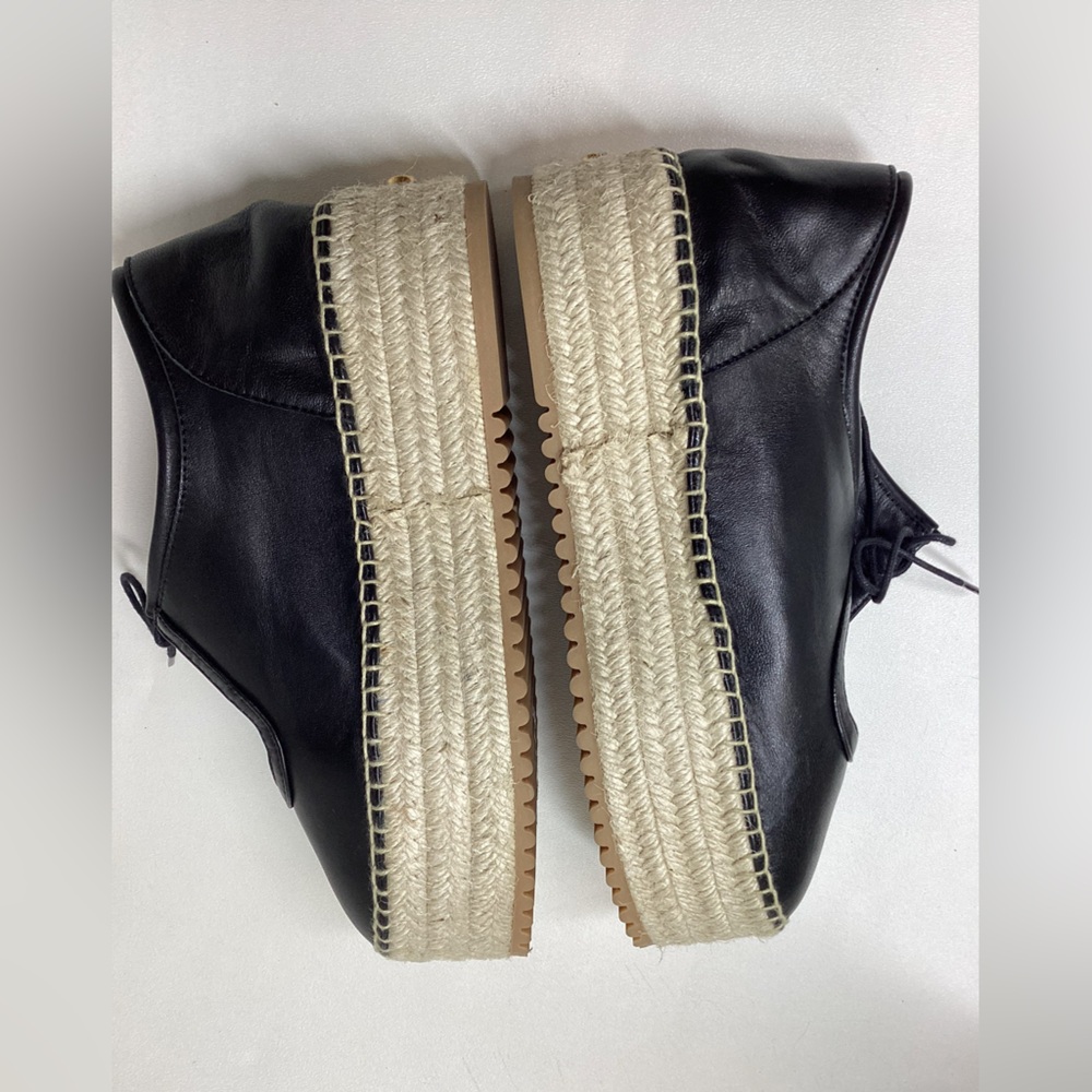 Cult Gaia Bernice Black Espadrille Platform Shoes Size EU 38‎ - Picture 13 of 16